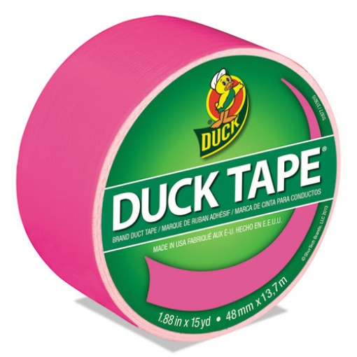 Picture of Colored Duct Tape, 3" Core, 1.88" X 15 Yds, Neon Pink