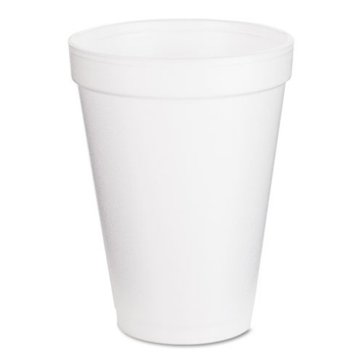 Picture of Foam Drink Cups, 12 Oz, White, 25/pack