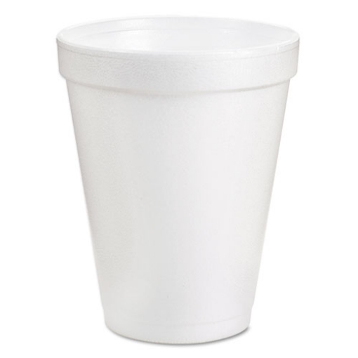 Picture of Foam Drink Cups, 6 Oz, White, 25/bag, 40 Bags/carton