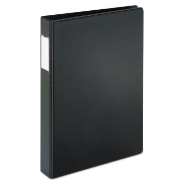 Picture of Legal Slant D Ring Binder, 3 Rings, 1" Capacity, 14 X 8.5, Black