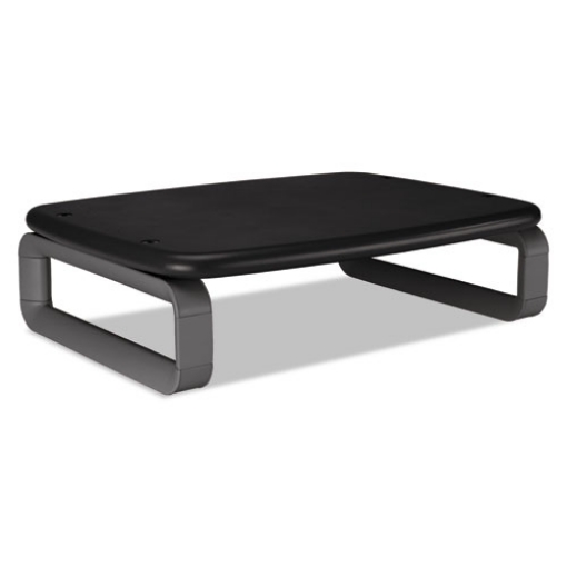 Picture of Smartfit Monitor Stand Plus, 16.2" X 2.2" X 3" To 6", Black, Supports 80 Lbs