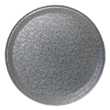 Picture of Aluminum Cater Trays, Flat Tray, 12" Diameter X 0.56"h, Silver, 50/carton