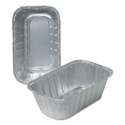 Picture of Aluminum Loaf Pans, 1 Lb, 6.13 X 3.75 X 2, 500/carton