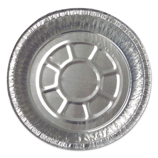 Picture of Aluminum Round Containers, 22 Gauge, 24 Oz, 7" Diameter X 1.75"h, Silver, 500/carton