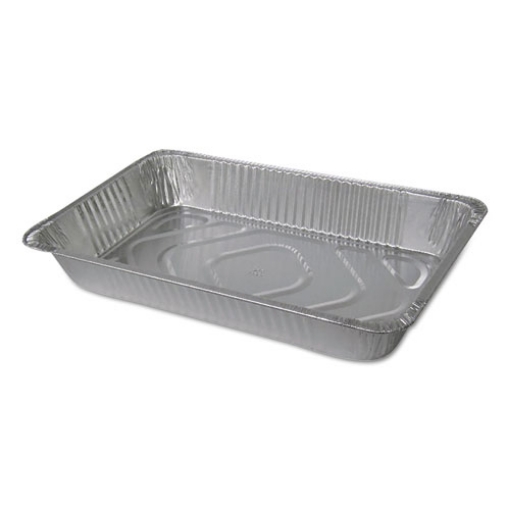 Picture of Aluminum Steam Table Pans, Full-Size Deep-346 Oz., 3.38" Deep, 12.81 X 20.75, 50/carton