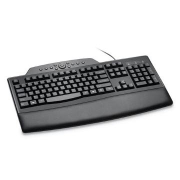 Picture of Pro Fit Comfort Keyboard, Internet/media Keys, Wired, Black