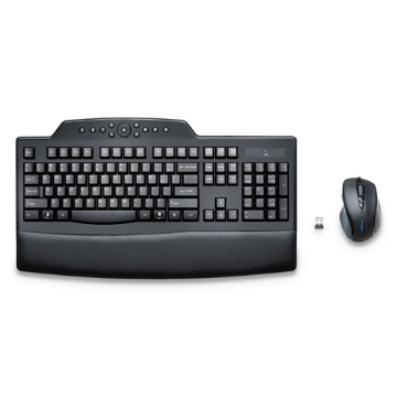 Picture of Pro Fit Comfort Wireless Desktop Set, 2.4 Ghz Frequency/30 Ft Wireless Range, Black