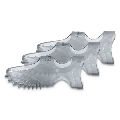 Picture of Tippi Micro-Gel Fingertip Grips, Size 5, Clear, 36/pack