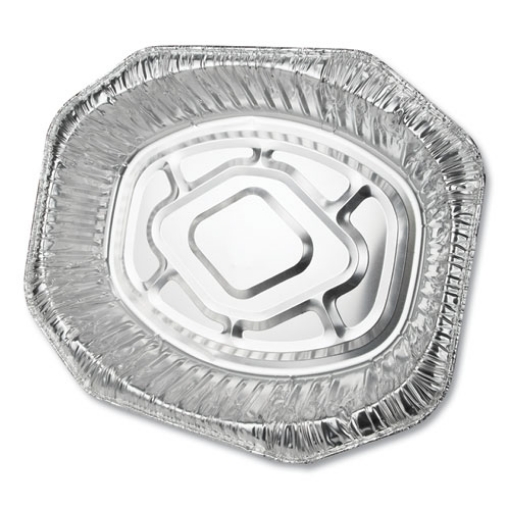 Picture of Aluminum Roaster Pans, Extra-Large Oval, 230 Oz, 18.5 X 14 X 3.38, Silver, 50/carton