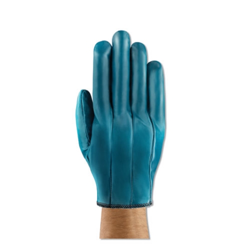 Picture of Hynit Nitrile Gloves, Blue, Size 7 1/2, Dozen