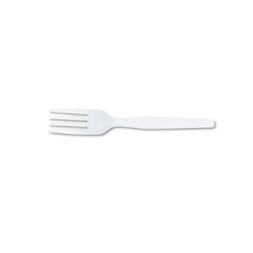 Picture of Plastic Cutlery, Heavy Mediumweight Fork, 1,000 Carton