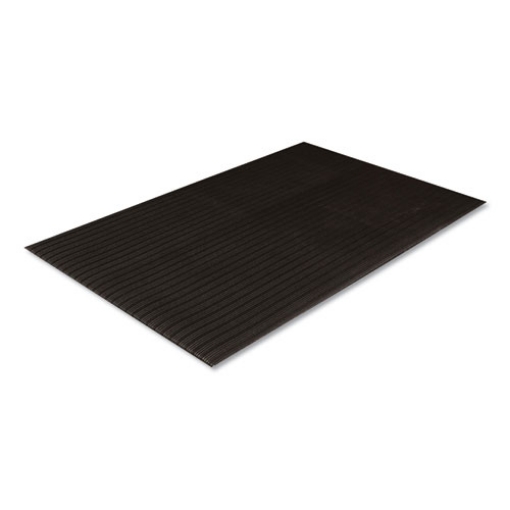 Picture of Ribbed Vinyl Anti-Fatigue Mat, 36 X 60, Black