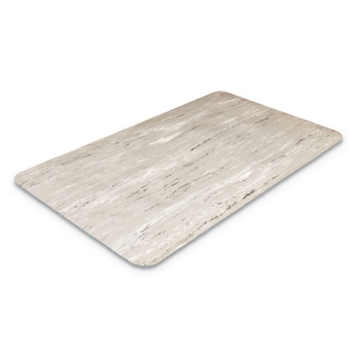 Picture of Cushion-Step Marbleized Rubber Mat, 36 x 72, Gray