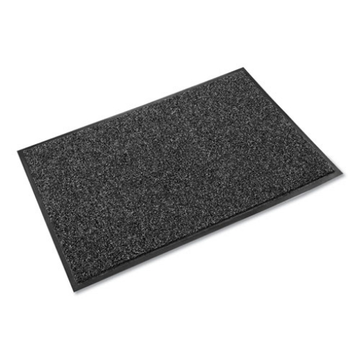 Picture of Cross-Over Indoor/outdoor Wiper/scraper Mat, Olefin/poly, 48 X 72, Gray