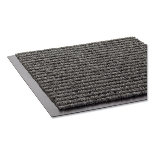 Picture of Needle Rib Wipe And Scrape Mat, Polypropylene, 36 X 120, Gray