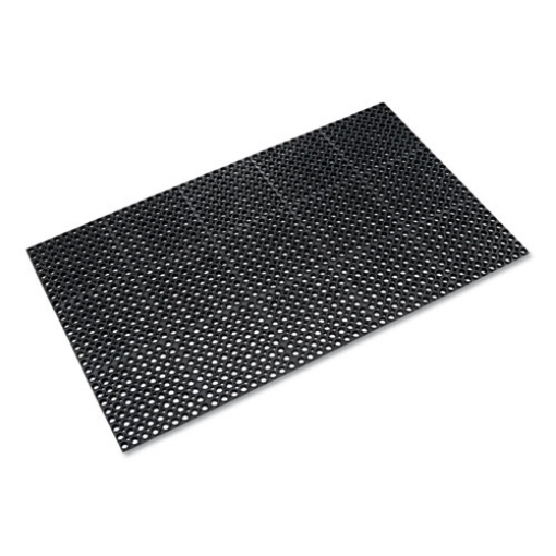 Picture of Safewalk Heavy-Duty Anti-Fatigue Drainage Mat, General Purpose, 36 X 60, Black