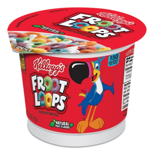 Picture of Froot Loops Breakfast Cereal, Single-Serve 1.5 Oz Cup, 6/box