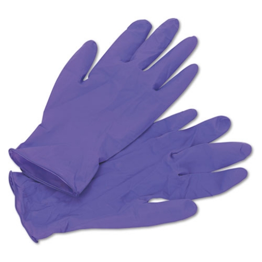 Picture of PURPLE NITRILE Exam Gloves, 242 mm Length, Medium, Purple, 1,000/Carton