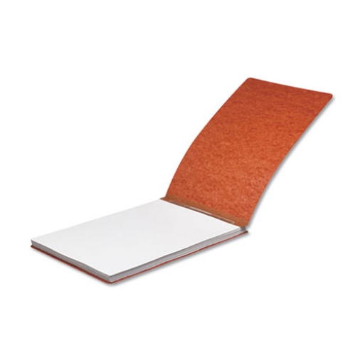 Picture of Pressboard Report Cover with Tyvek Reinforced Hinge, Two-Piece Prong Fastener, 3" Capacity, 11 x 17,  Red/Red