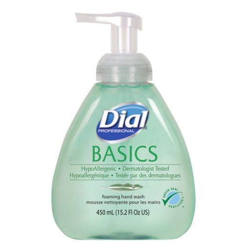 Picture of Basics Hypoallergenic Foaming Hand Wash, Honeysuckle, 15.2 Oz, 4/carton