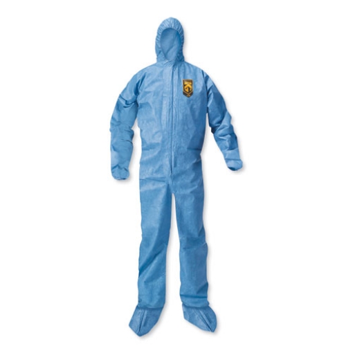 Picture of A20 Breathable Particle Protection Coveralls, Large, Blue, 24/carton