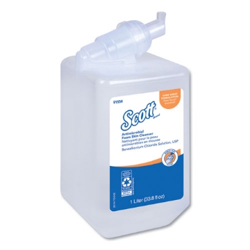Picture of Antimicrobial Foam Skin Cleanser, Fresh Scent, 1,000 mL Bottle