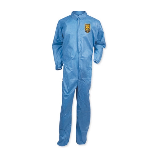 Picture of A20 Coveralls, MICROFORCE Barrier SMS Fabric, 2X-Large, Blue, 24/Carton