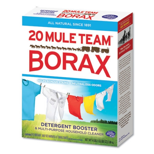Picture of 20 Mule Team Borax Laundry Booster, Powder, 4 lb Box, 6 Boxes/Carton