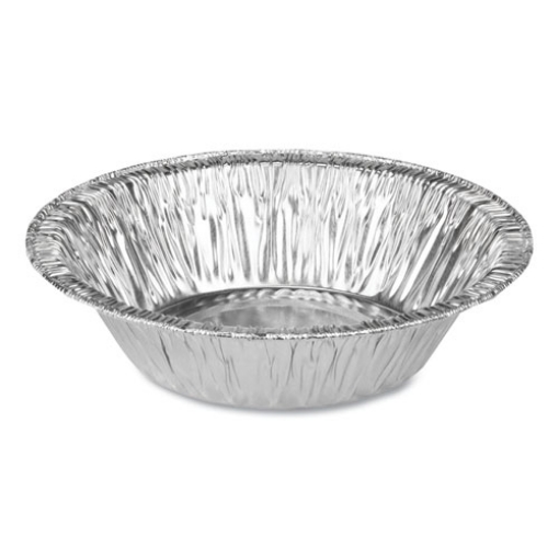 Picture of Aluminum Pie Pans, Tart, 5.7 Oz, 5" Diameter X 1.25"h, Silver, 1,000/carton