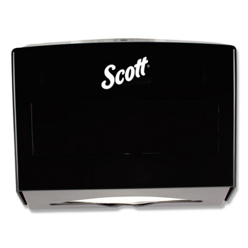 Picture of Scottfold Folded Towel Dispenser, 10.75 X 4.75 X 9, Black