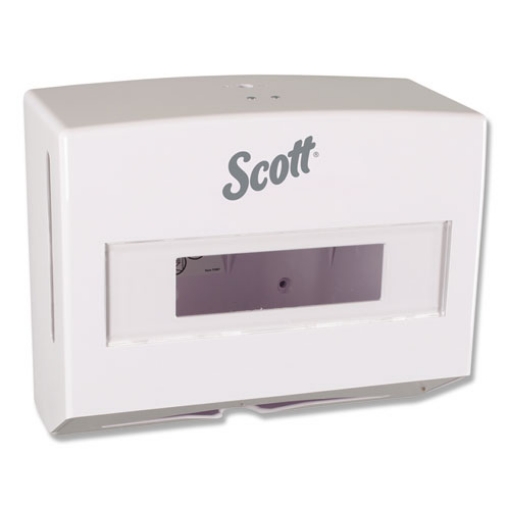 Picture of Scottfold Folded Towel Dispenser, 10.75 X 4.75 X 9, White