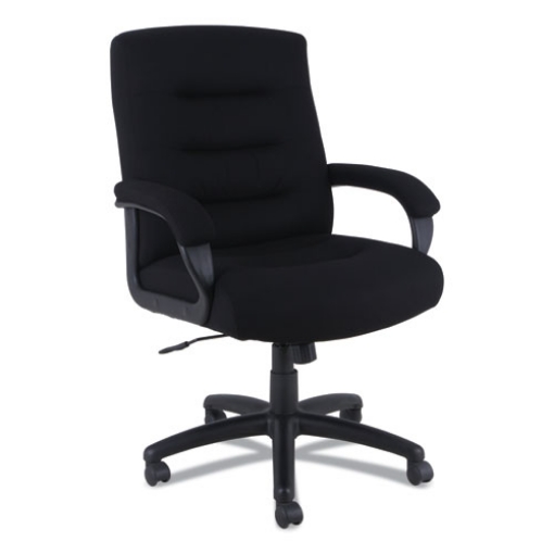 Picture of Alera Kesson Series Mid-Back Office Chair, Supports Up To 300 Lb, 18.03" To 21.77" Seat Height, Black