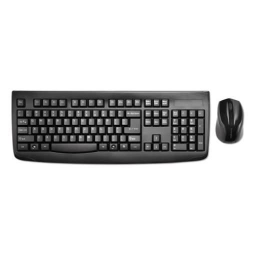 Picture of Keyboard For Life Wireless Desktop Set, 2.4 Ghz Frequency/30 Ft Wireless Range, Black