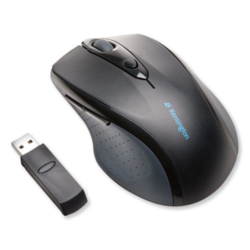 Picture of Pro Fit Full-Size Wireless Mouse, 2.4 Ghz Frequency/30 Ft Wireless Range, Right Hand Use, Black