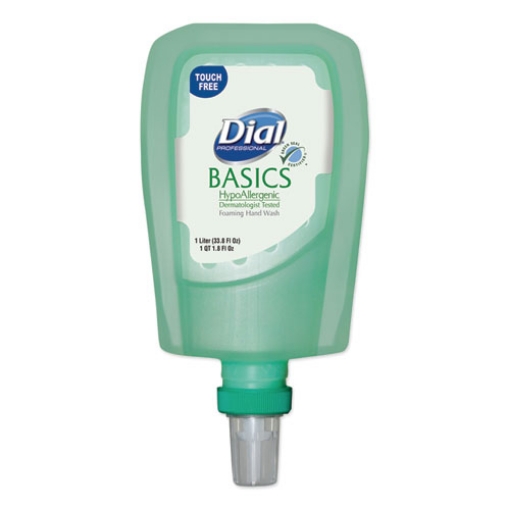 Picture of Basics Hypoallergenic Foaming Hand Wash Refill For Fit Touch Free Dispenser, Honeysuckle, 1 L