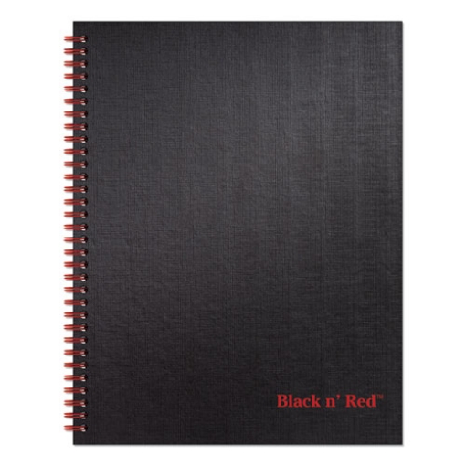 Picture of Hardcover Twinwire Notebooks, SCRIBZEE Compatible, 1-Subject, Wide/Legal Rule, Black Cover, (70) 11 x 8.5 Sheets