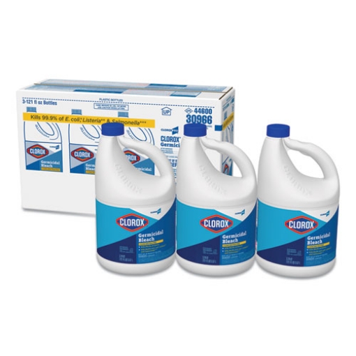 Picture of Concentrated Germicidal Bleach, Regular, 121 Oz Bottle, 3/carton