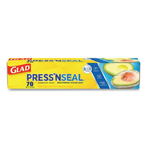 Picture of Press'n Seal Food Plastic Wrap, 70 Square Foot Roll, 12 Rolls/carton