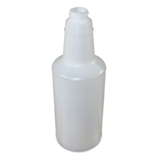 Picture of Plastic Bottles With Graduations, 32 Oz, Clear, 12/carton