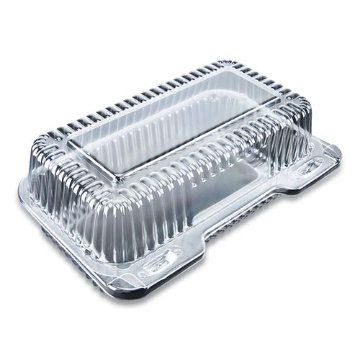 Picture of Plastic Clear Hinged Containers, 33 Oz, 5.5 X 8.88 X 3.38, Clear, 250/carton