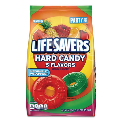 Picture of Hard Candy, Original Five Flavors, 50 Oz Bag