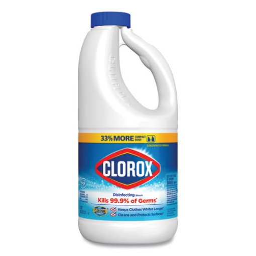 Picture of Regular Bleach With Cloromax Technology, 43 Oz Bottle, 6/carton