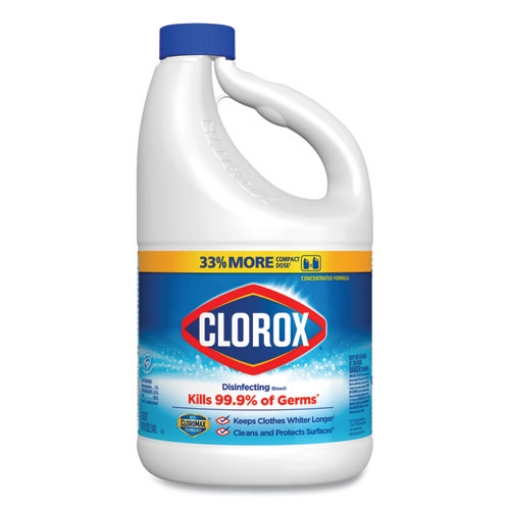 Picture of Regular Bleach With Cloromax Technology, 81 Oz Bottle, 6/carton