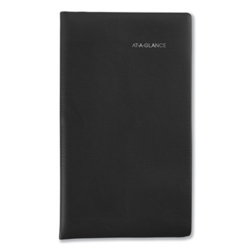 Picture of DayMinder Pocket-Sized Monthly Planner, Unruled Blocks, 6 x 3.5, Black Cover, 14-Month (Dec to Jan): 2023 to 2025