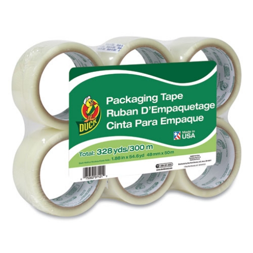 Picture of Commercial Grade Packaging Tape, 3" Core, 1.88" X 55 Yds, Clear, 6/pack