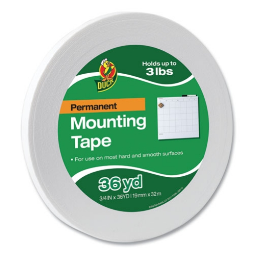 Picture of Double-Stick Foam Mounting Tape, Permanent, Holds Up To 2 Lbs, 0.75" X 36 Yds