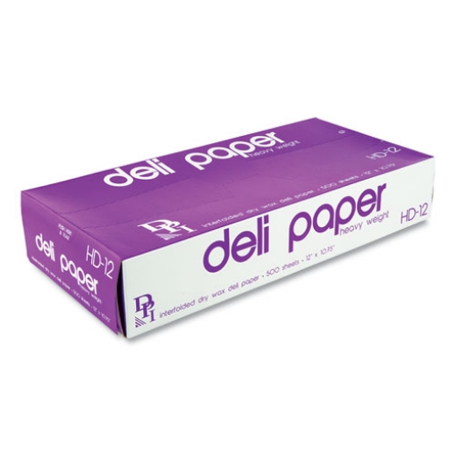 Picture of Interfolded Deli Sheets, 10.75 x 12, Heavyweight, 500 Sheets/Box, 12 Boxes/Carton