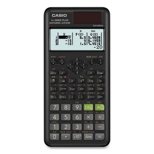 Picture of Fx-300es Plus 2nd Edition Scientific Calculator, 16-Digit Lcd, Black