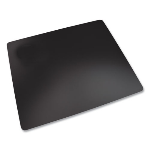 Picture of Rhinolin II Desk Pad with Antimicrobial Protection, 36 x 20, Black