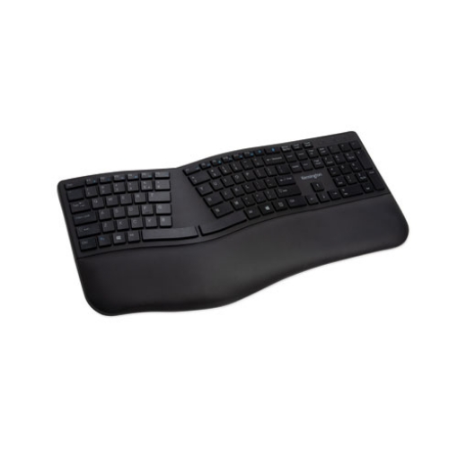 Picture of Pro Fit Ergo Wireless Keyboard, 18.98 X 9.92 X 1.5, Black